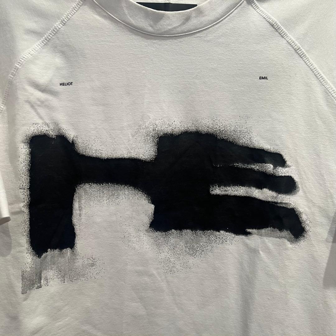 HILLOT EMIL ホワイト Tシャツ　ヘリオットエミル