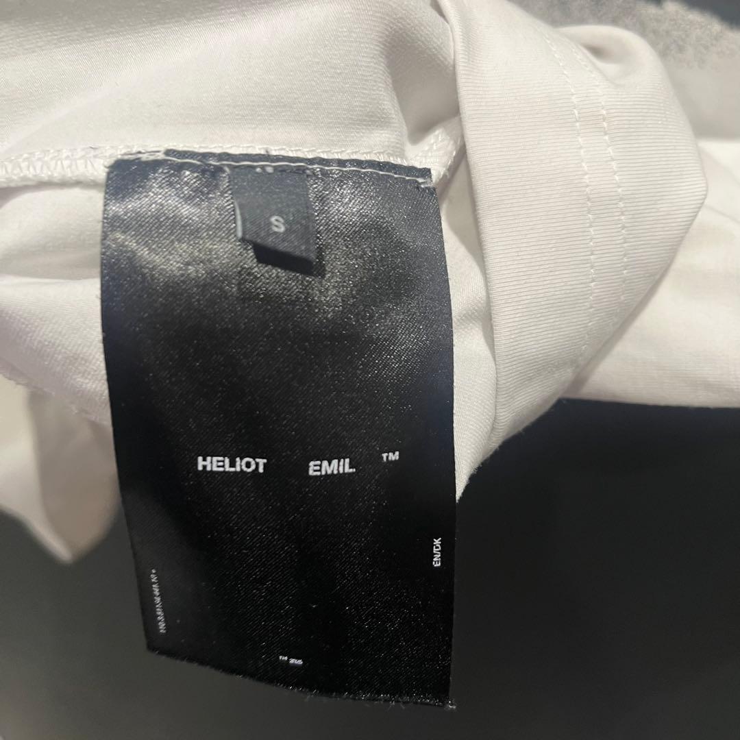 HILLOT EMIL ホワイト Tシャツ　ヘリオットエミル