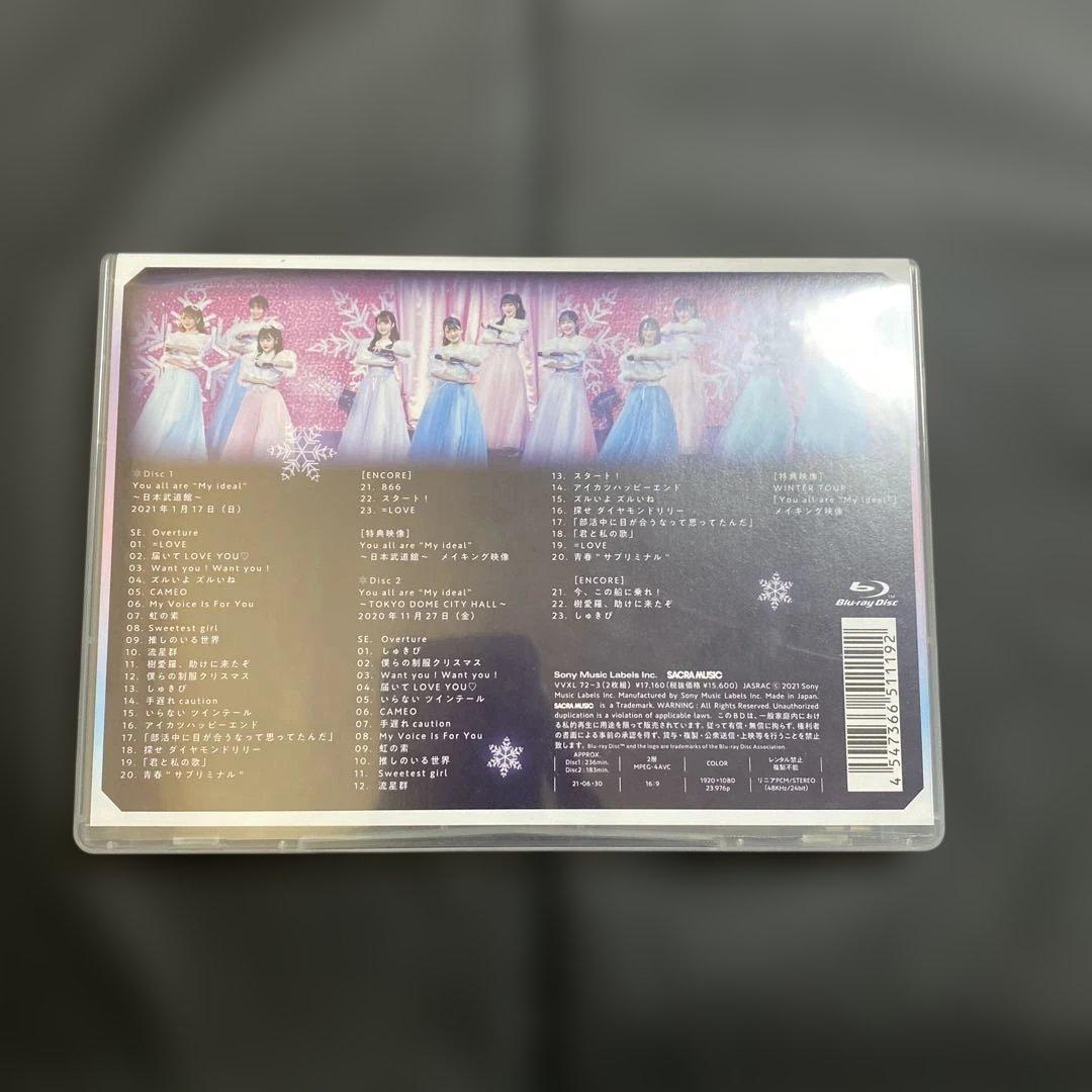 【美品】＝LOVE You all are ”My ideal”〜日本武道館〜