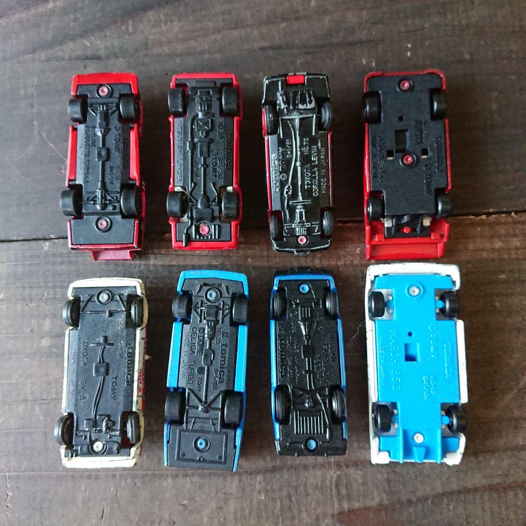 トミカ ミニカー 8台まとめ売り 昭和80年代