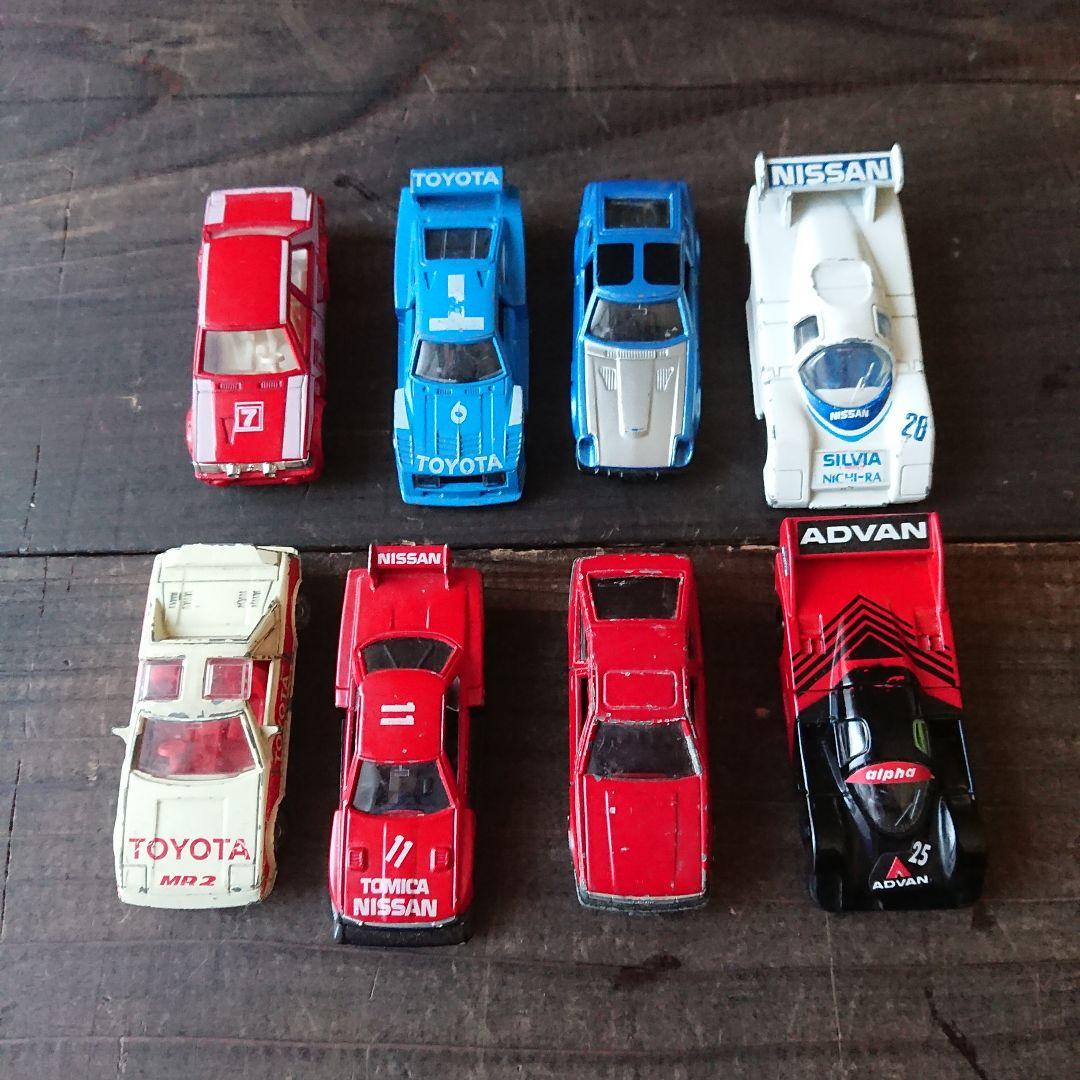 トミカ ミニカー 8台まとめ売り 昭和80年代