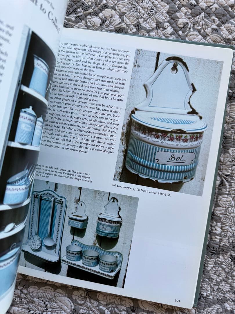 洋書 French Enameled Ware for the Collector