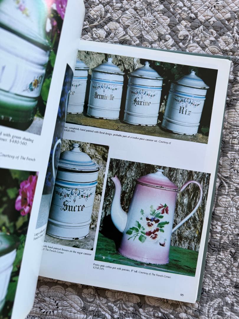 洋書 French Enameled Ware for the Collector