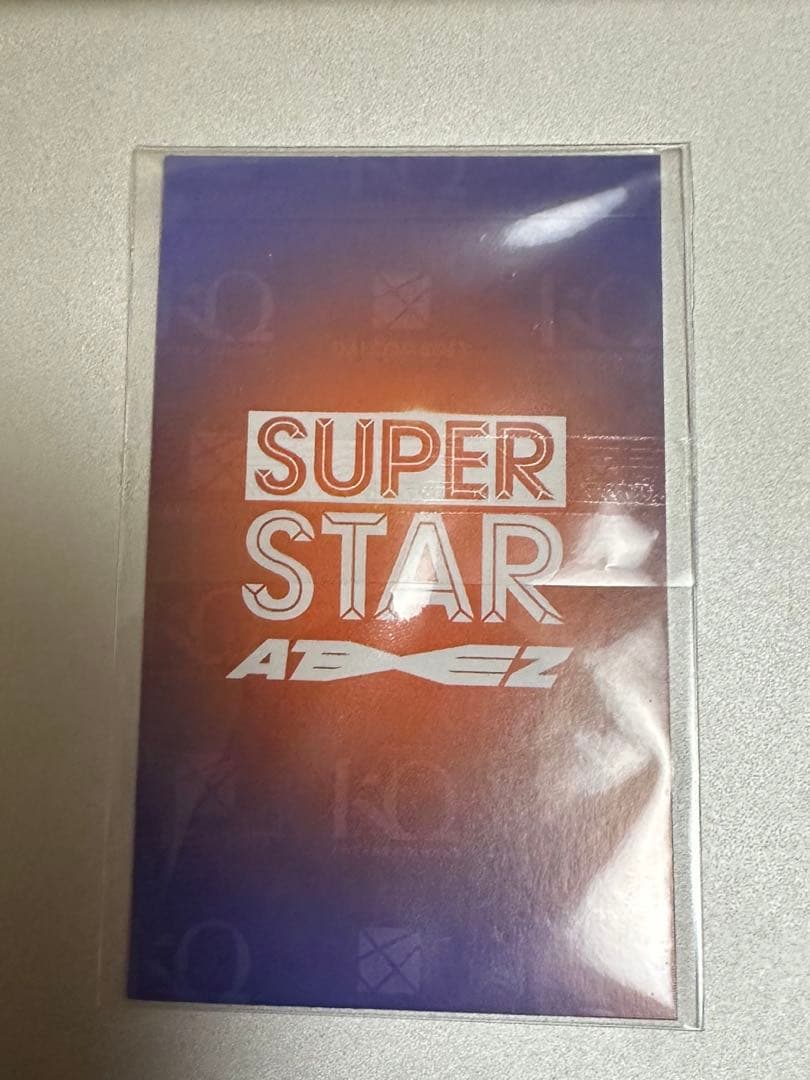 ヨサン　トレカ　superstar ATEEZ