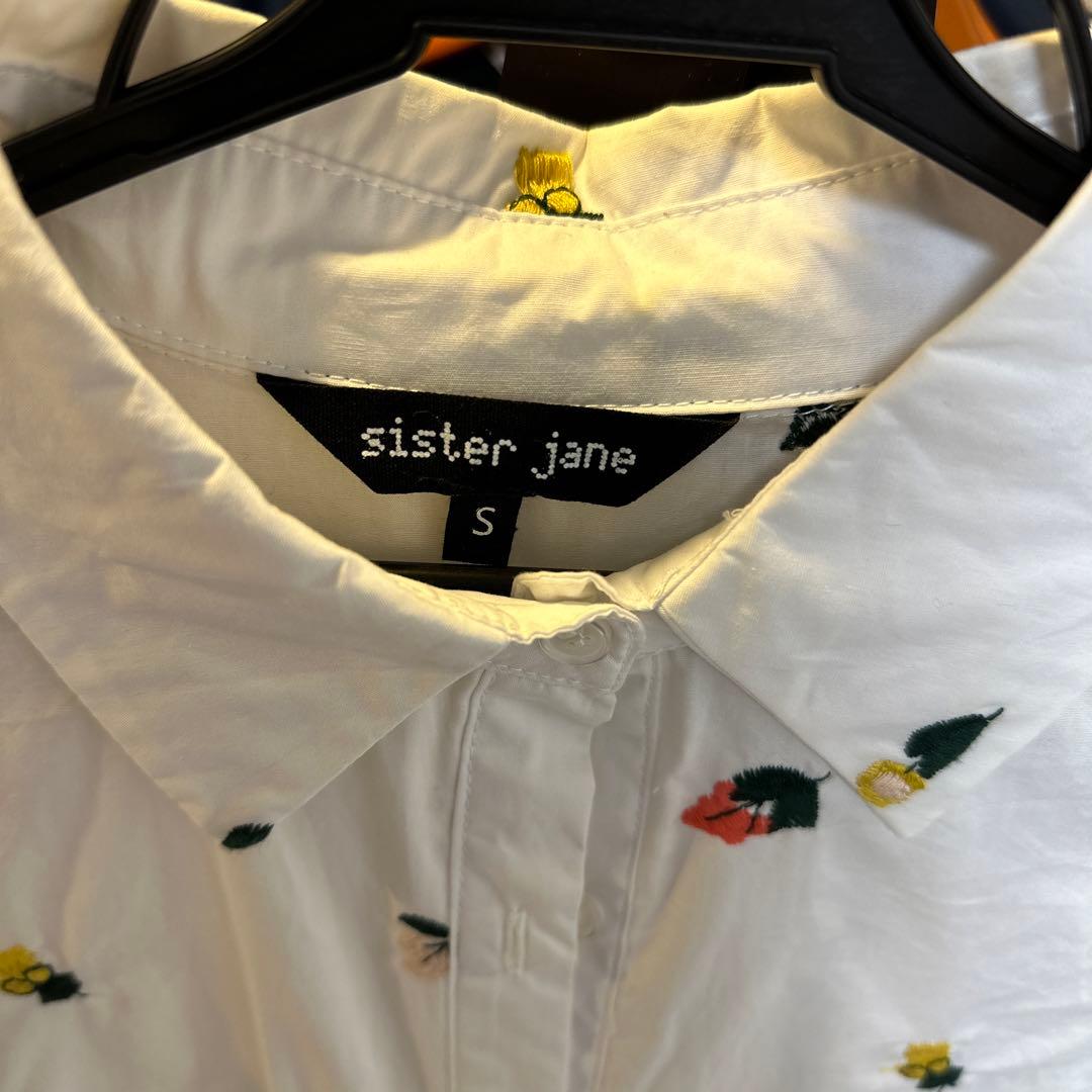 sister jane 花刺繍ワンピース
