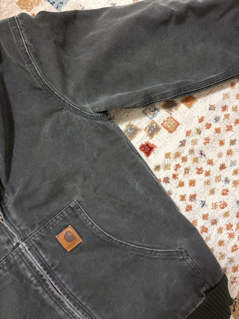 Carhartt フード付きジャンパー キッズXL モスグリーン