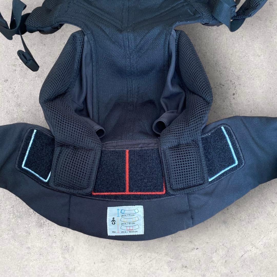 【ergobaby OMNI360 COOL AIR】美品 エルゴベビー 黒