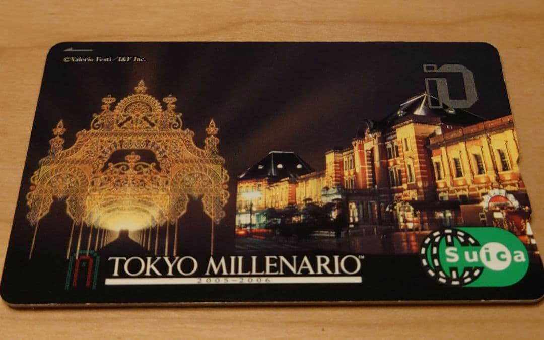 TOKYO　MILLENARIO 東京ミレナリオ　記念　Suica