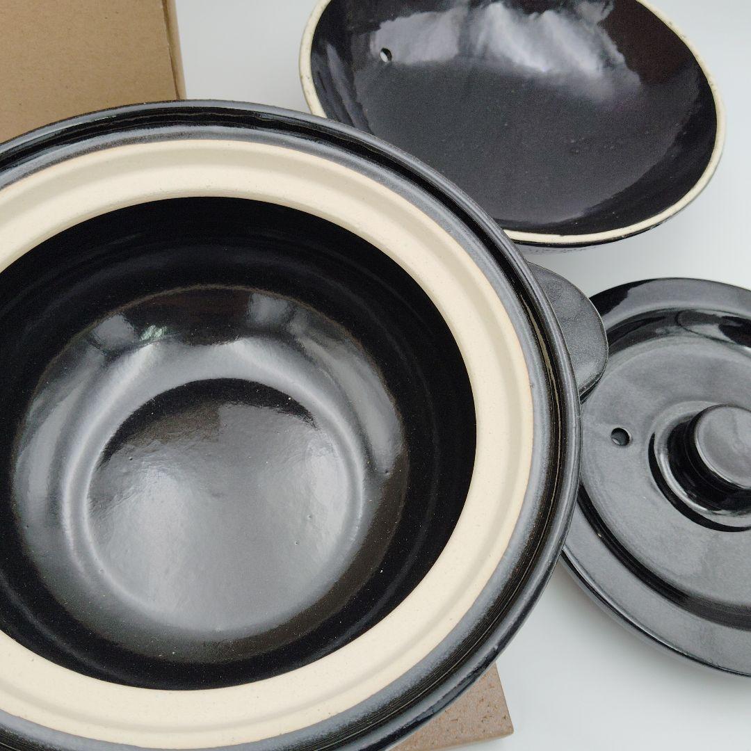 【新品・未使用】美品 長谷園 かまどさん ３合炊き 陶器 調理器具 箱付き
