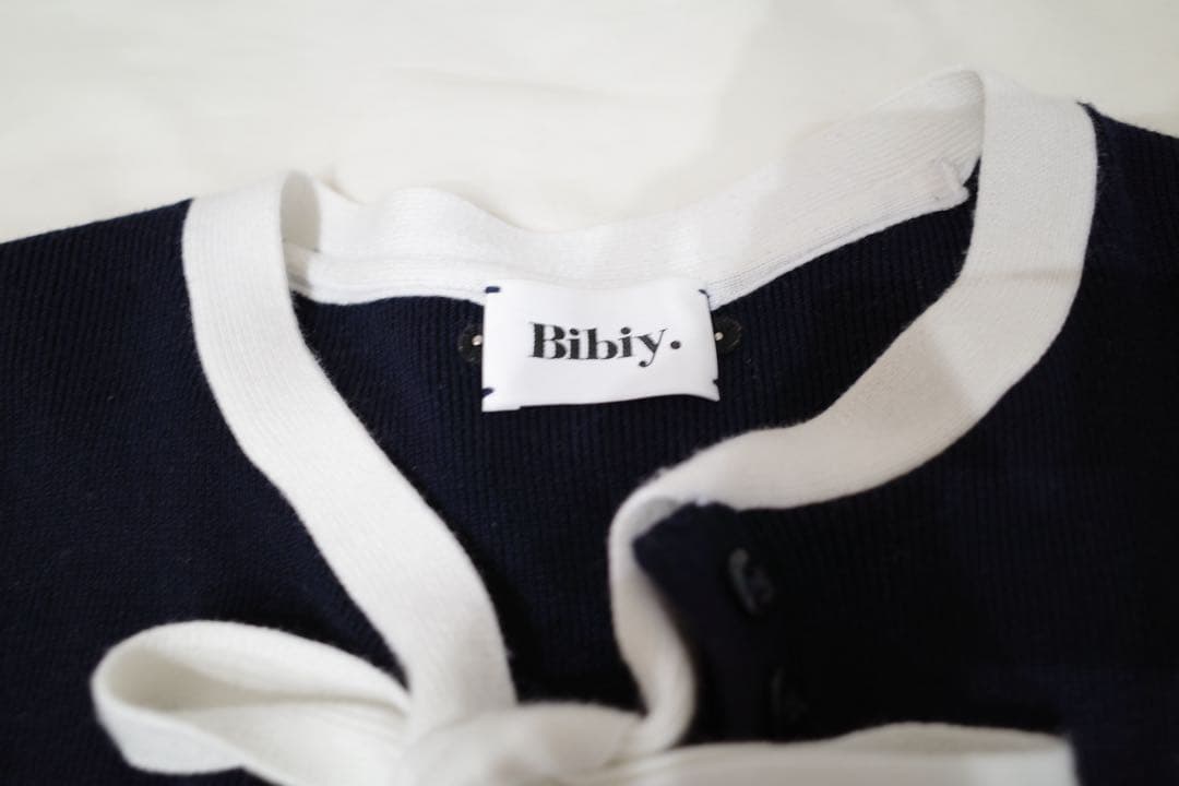 Bibiy. B. CLUB TIE CARDIGAN カーディガン