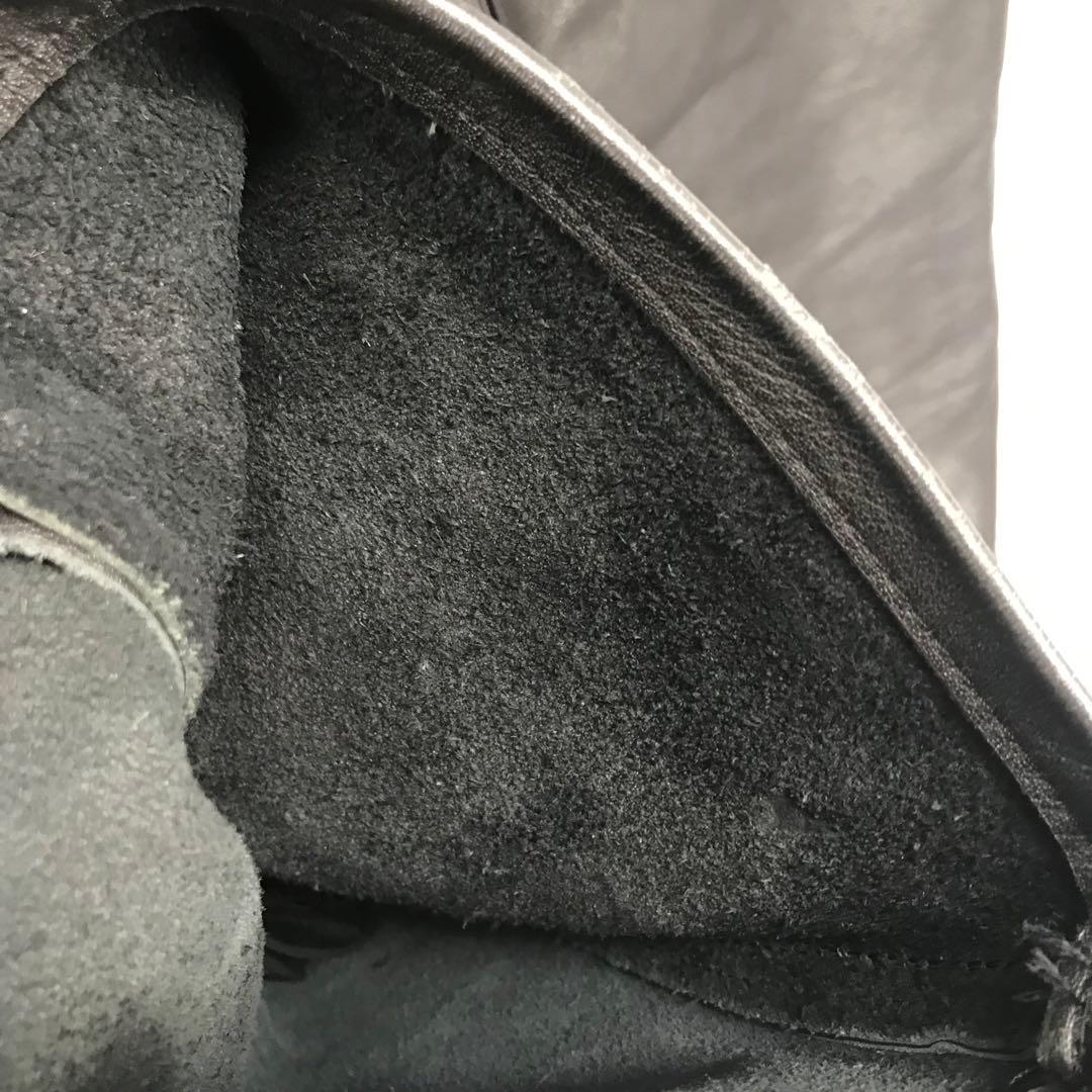 VANSON レザーパンツ　35　ブラック
