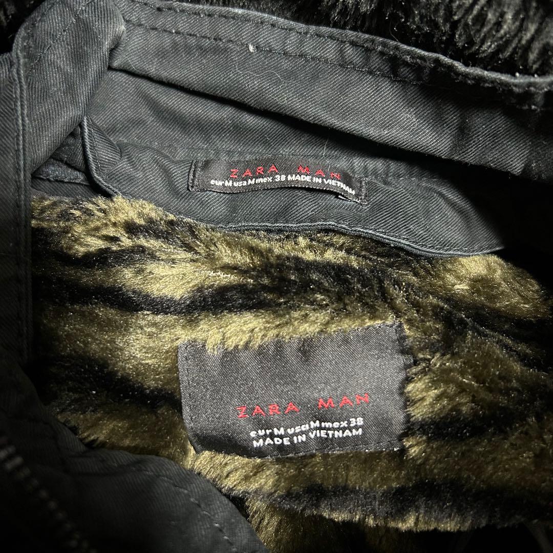 zara ファイヤーマンジャケット ファー付き archive