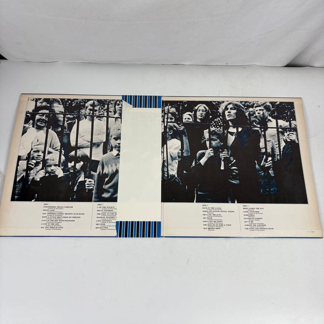 LP ザ・ビートルズ ベストアルバム1967~1970年 EAP-9034B青盤
