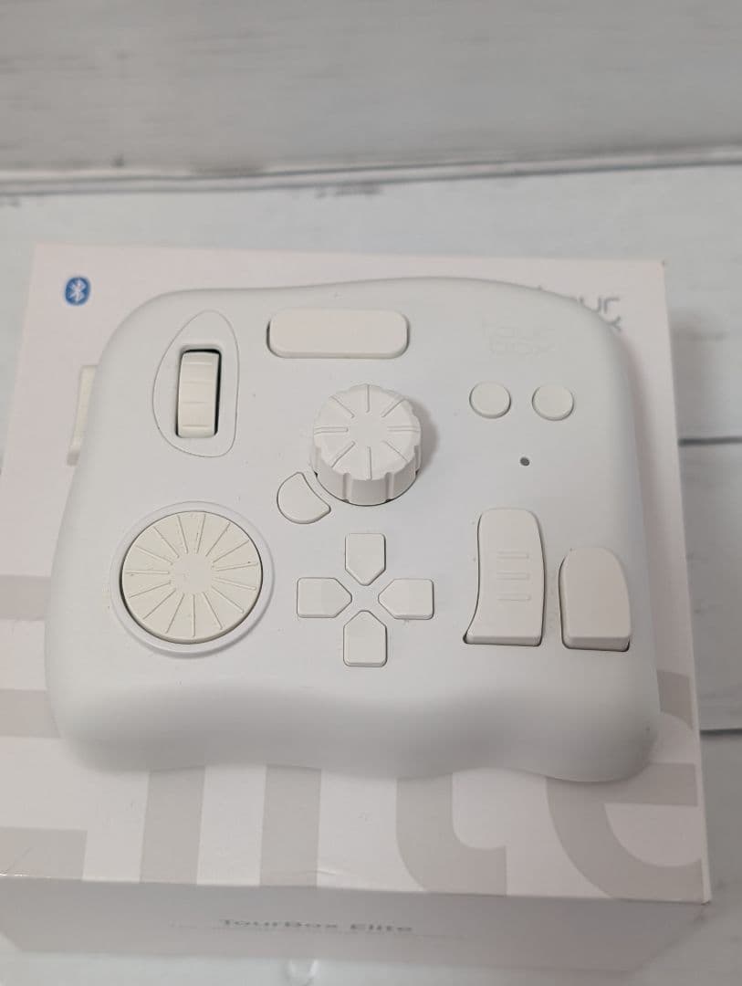 【美品】TourBox Elite アイボリーホワイト