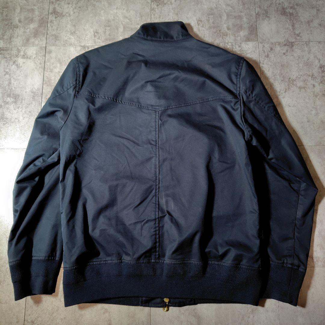 美品✨ビームス　スイングトップ　ハリントンジャケット　Wジップ　裏チェック　XL