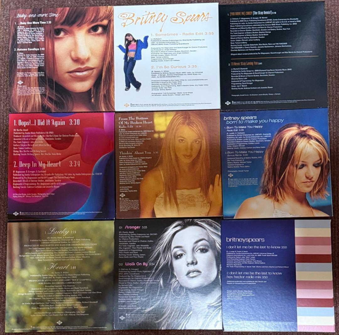 洋楽 Britney Spears The Singles Collection