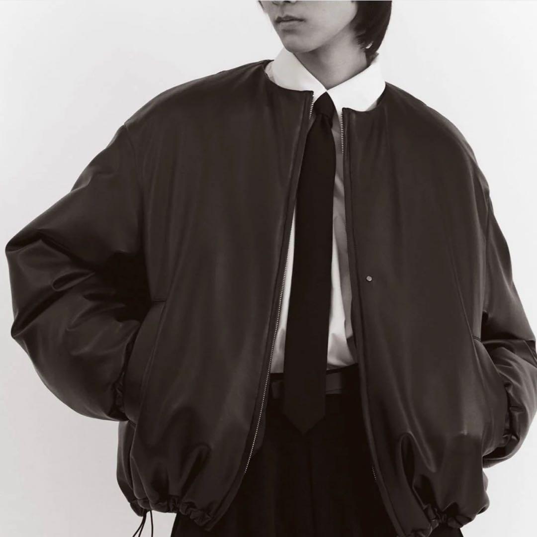 ジャケット・アウター th products Padded Volumed Blouson Gray