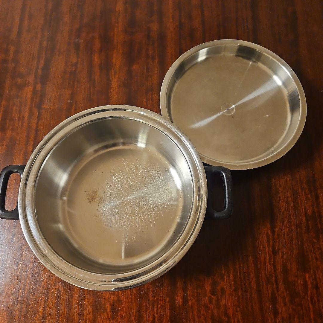 おゆゆさま　専用品　ビタクラフト　マジックシール ステンレス両手鍋 2点