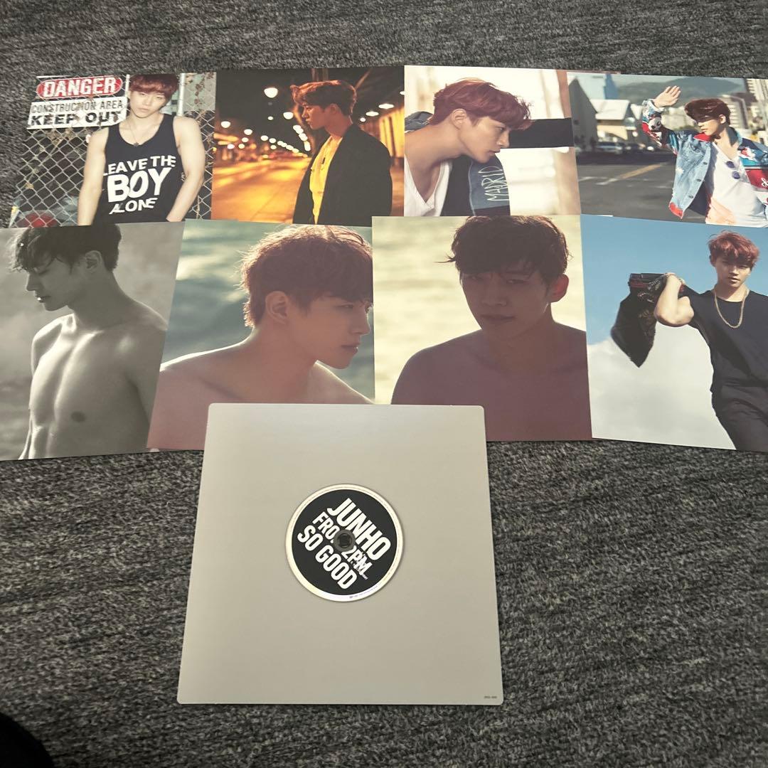 JUNHO from 2PM SO GOOD 完全生産限定盤　LPサイズ盤　CD