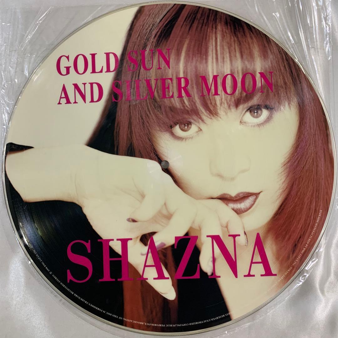 ピクチャー盤LP SHAZNA GOLD SUN AND SILVER MOON
