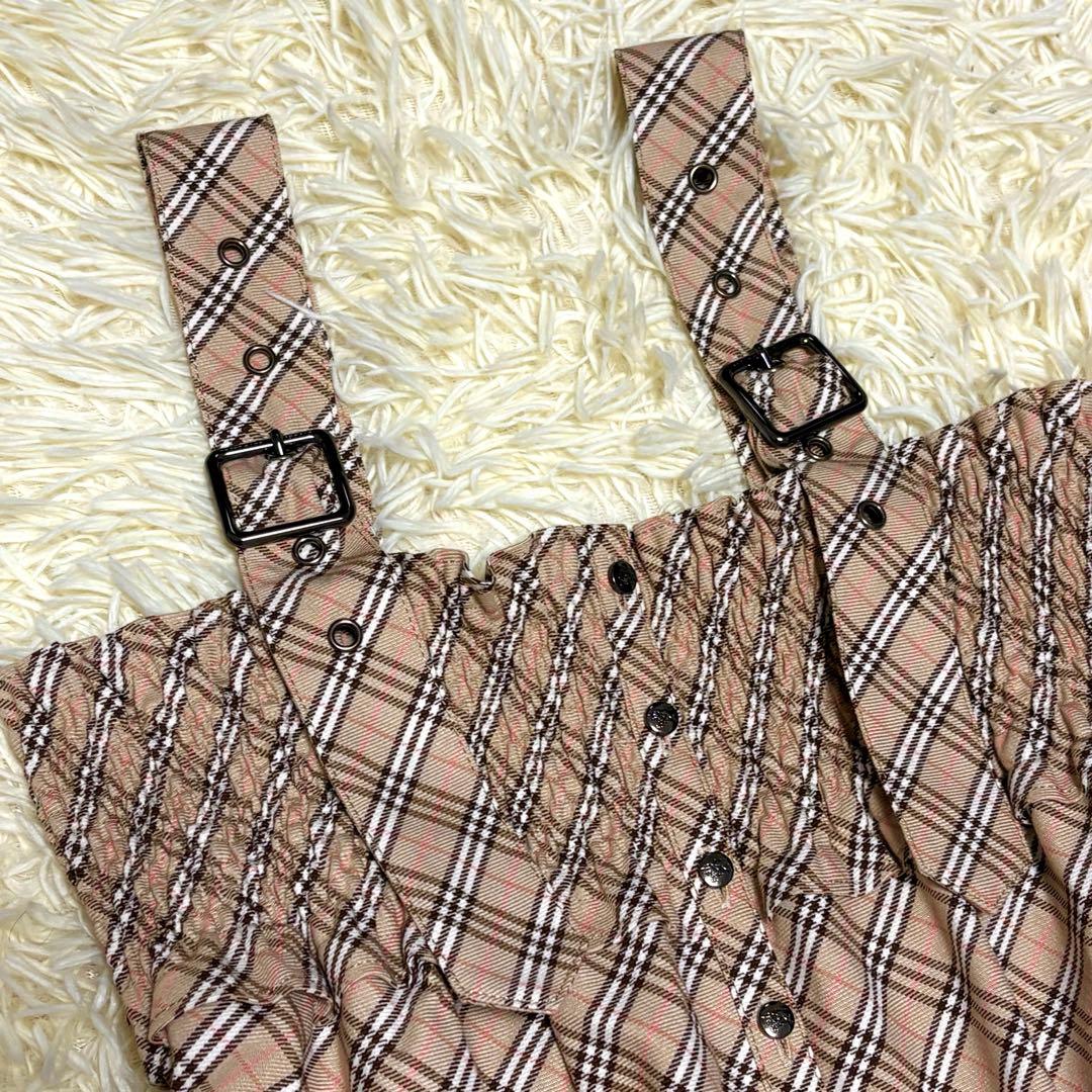 BURBERRY BLUE LABEL キャミワンピ ース　ジャンパースカート