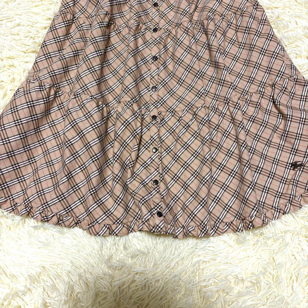 BURBERRY BLUE LABEL キャミワンピ ース　ジャンパースカート