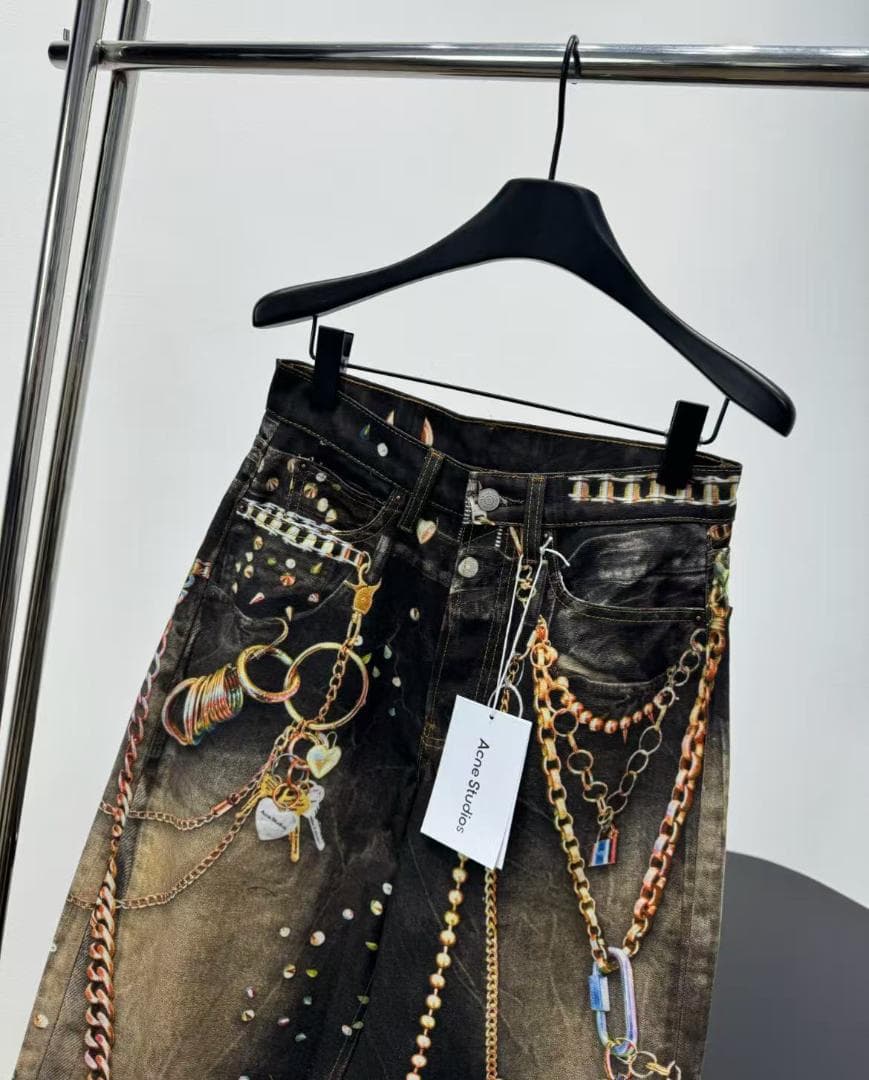 Acne Studios チェーンモチーフ デニムS