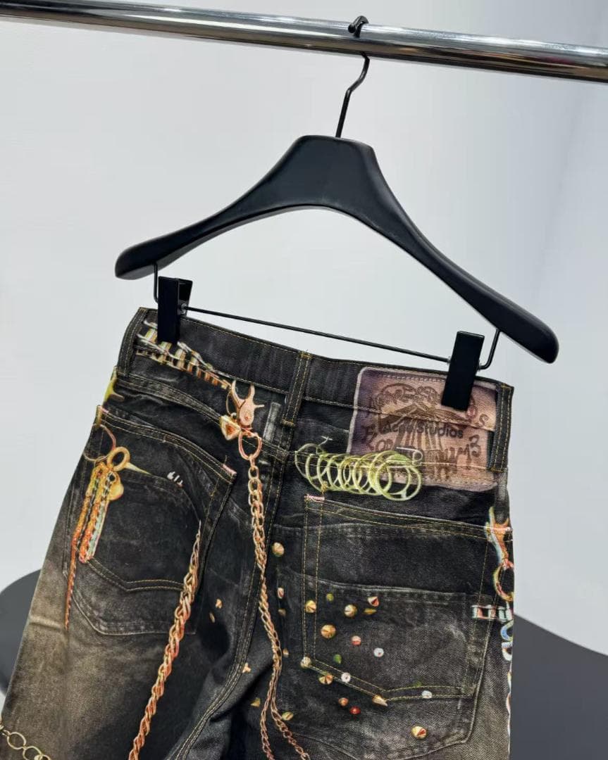 Acne Studios チェーンモチーフ デニムS