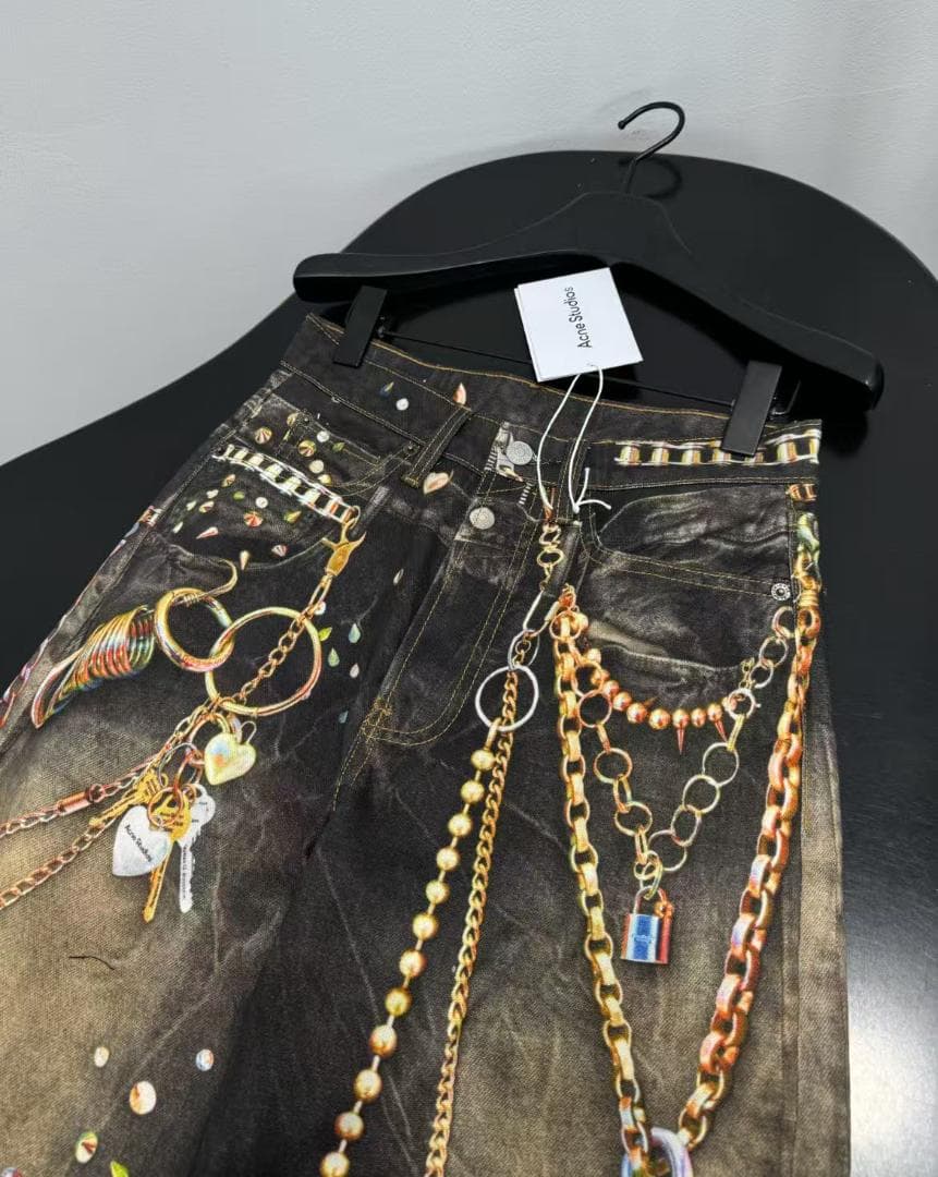 Acne Studios チェーンモチーフ デニムS