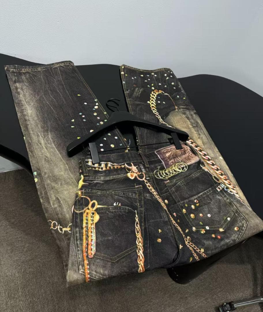 Acne Studios チェーンモチーフ デニムS