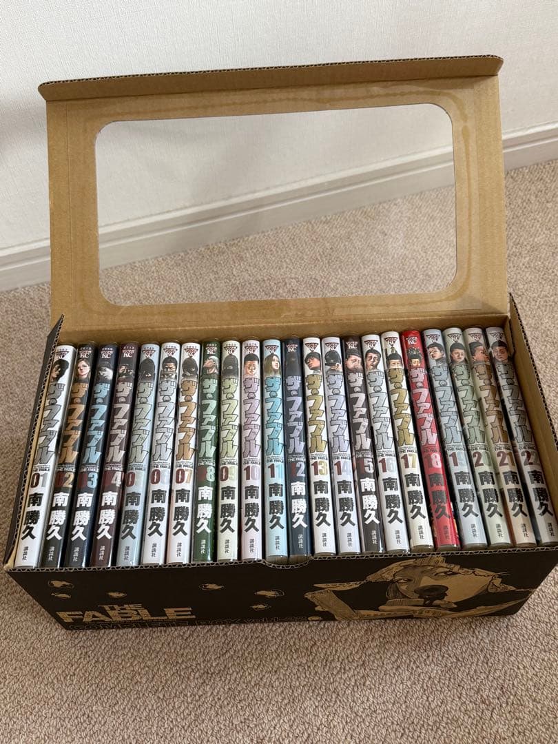ザ・ファブル 全巻セット 1-22巻 新品 BOX付き