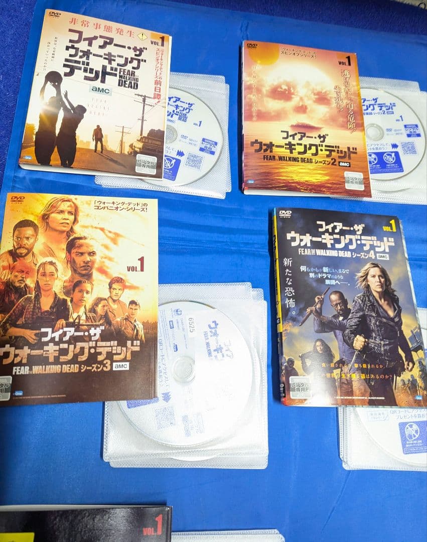 フィアー・ザ・ウォーキング・デッド シーズン１•２•３•４•６巻セット 各全巻