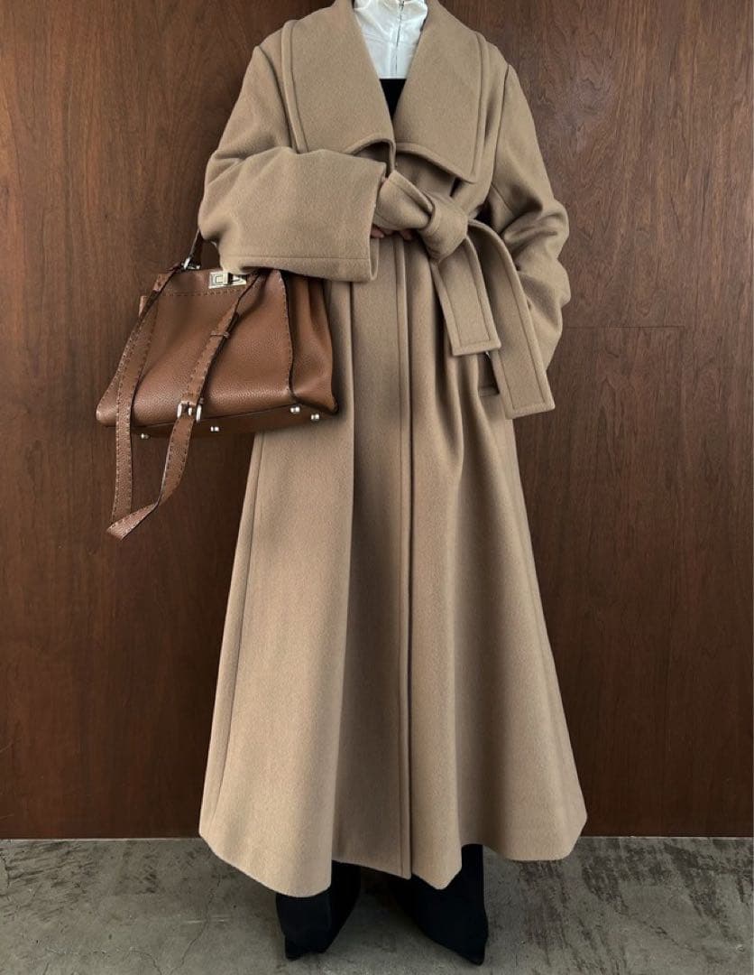クラネ CLANE LADY MAXI GOWN COAT (サイズ1)