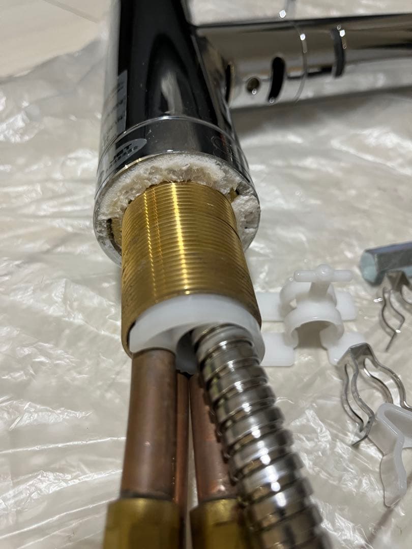 クリナップ　浄水器一体型　省エネシングル水栓　ZSMJT428R20BH