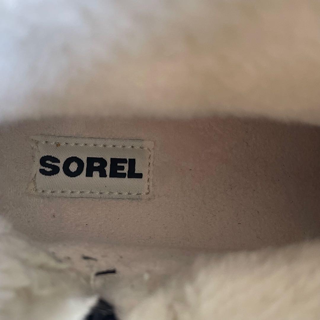 SOREL ソレル キネティック ショートブーツ　24cm 黒 防水