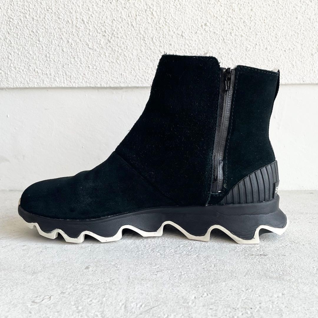 SOREL ソレル キネティック ショートブーツ　24cm 黒 防水