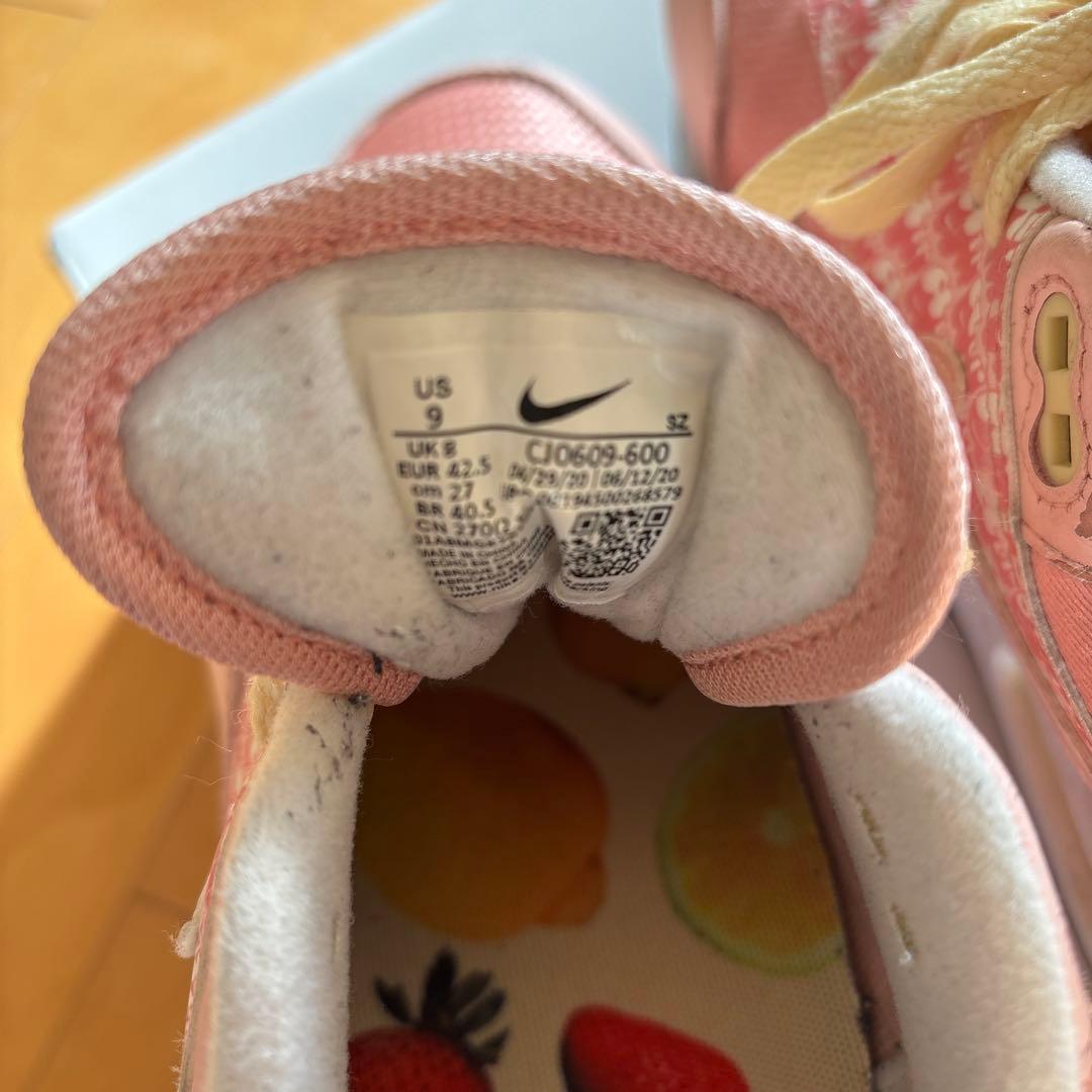 NIKE AIR MAX 1 PRM STRAWBERRY メンズスニーカー