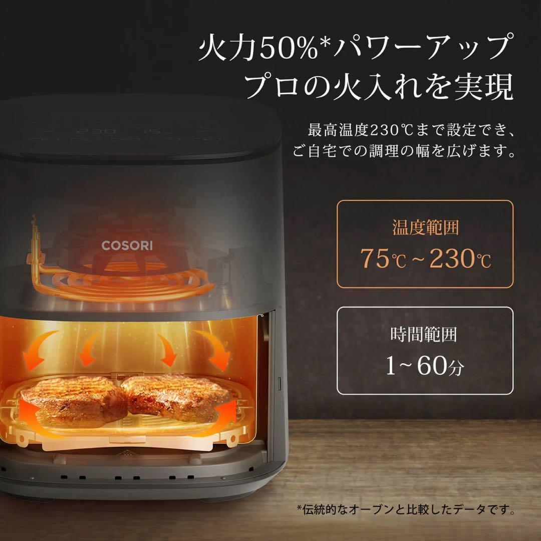 【未開封新品】COSORI Pro LE 4.7-Litre エアフライヤー