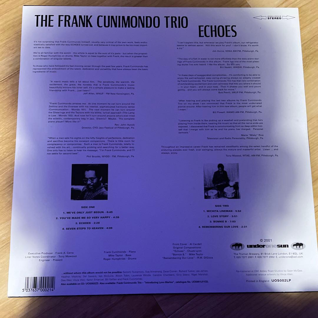 Frank Cunimondo Trio / Echoesフリーソウルサバービア