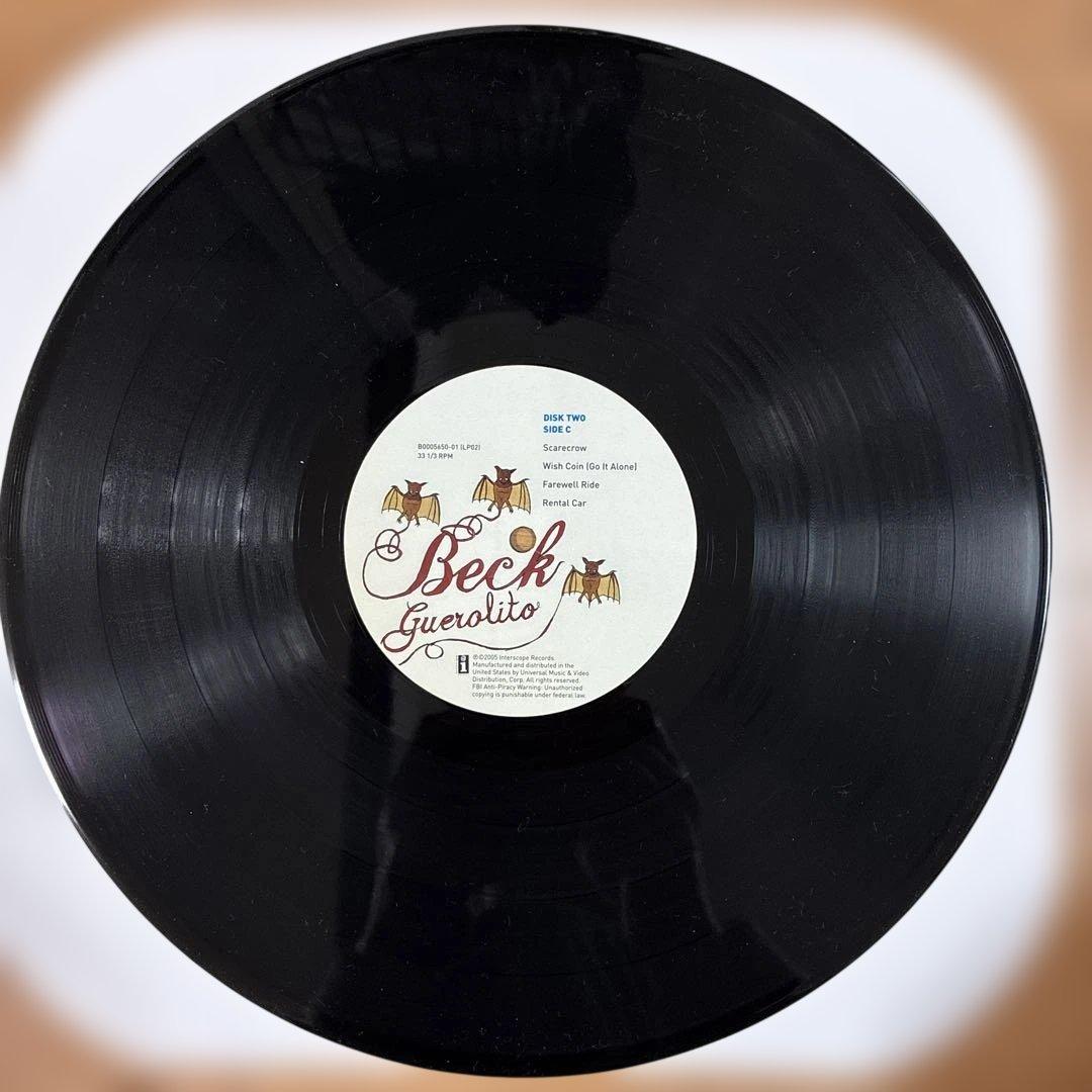 ベック 名盤 レコード グエロリート USオリジナル盤
