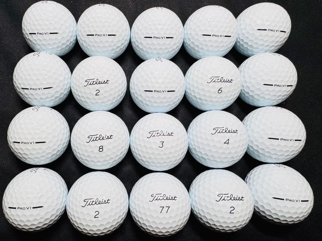タイトリスト PRO V1 2025年モデル 20個