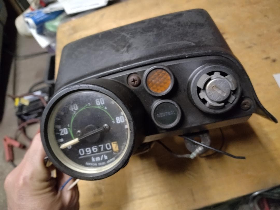ホンダ MT50 AD01 ライト・メーター 動作不明
