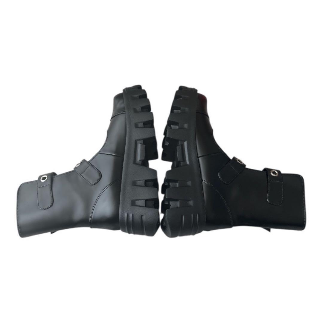 極美品✨キャンディストリッパーCND PLATFORM ブーツ 黒 M 24cm