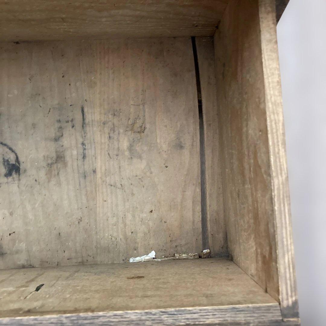 木製引き出し付き収納ボックス