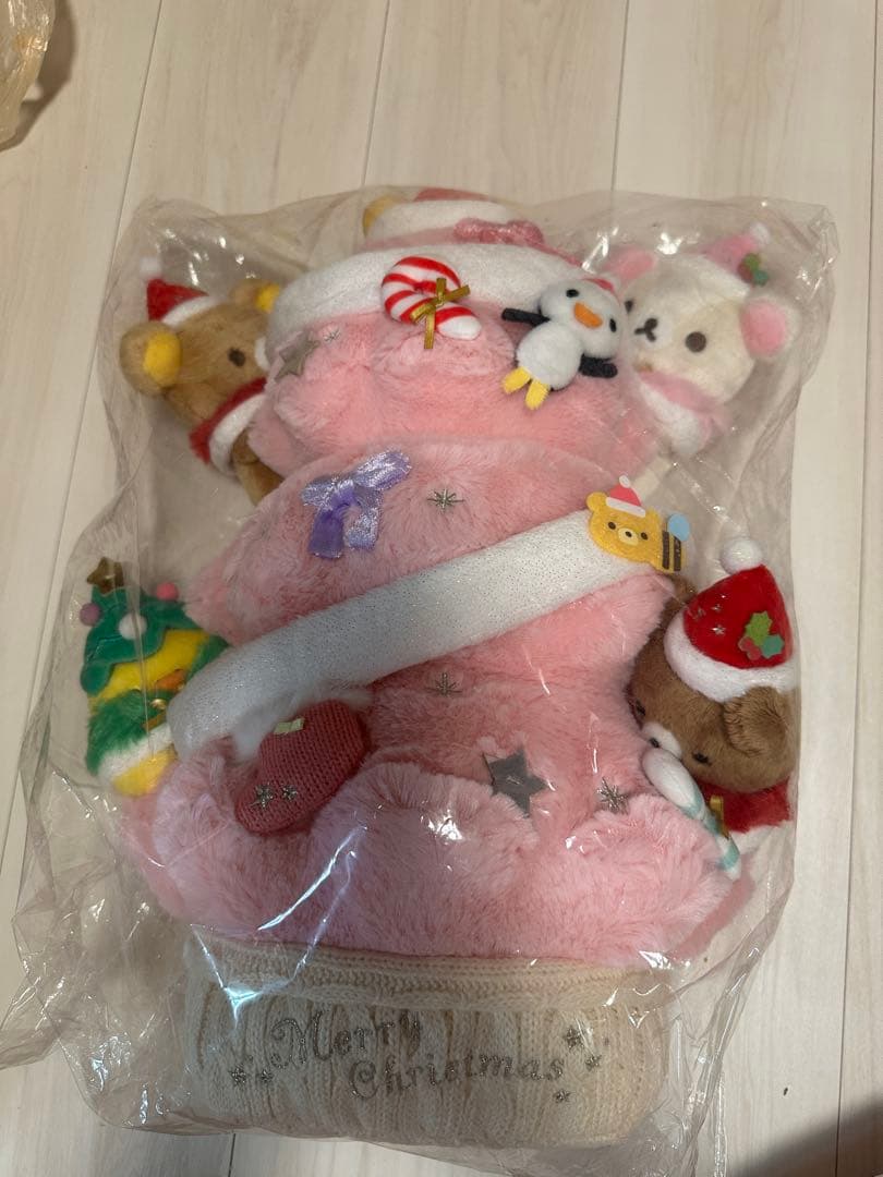 リラックマ クリスマススペシャルぬいぐるみ　タグ付き