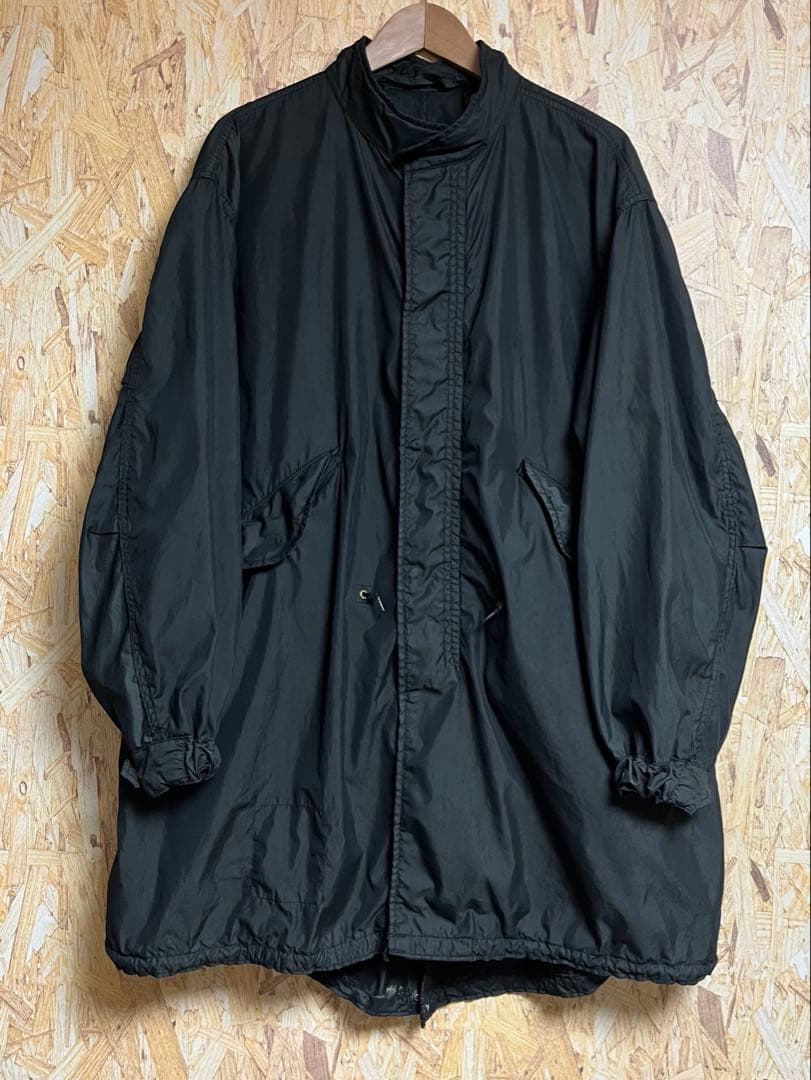 シ*ン様 黒染め アルミジップ U.S.ARMY M65 フィッシュテールパーカ