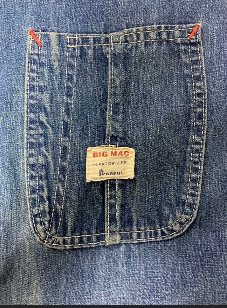 Big mac カバーオール　60s vintage