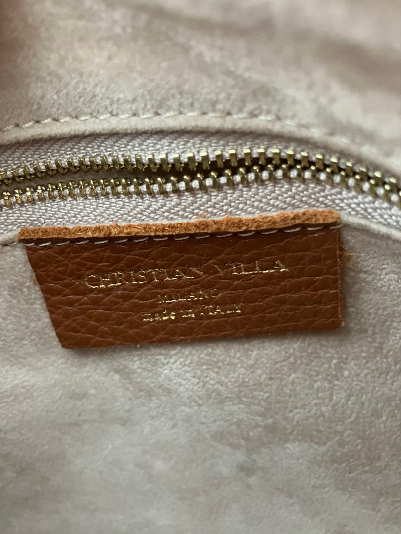 CHRISTIAN VILLA 2wayボストンバッグ ミニボストン