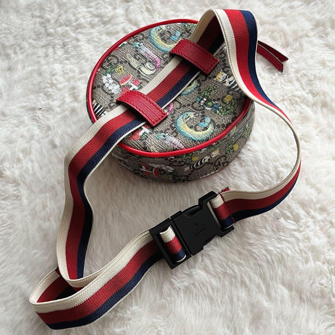 【未使用】GUCCI ヒグチユウコ ラウンドミニウエストポーチ バッグ