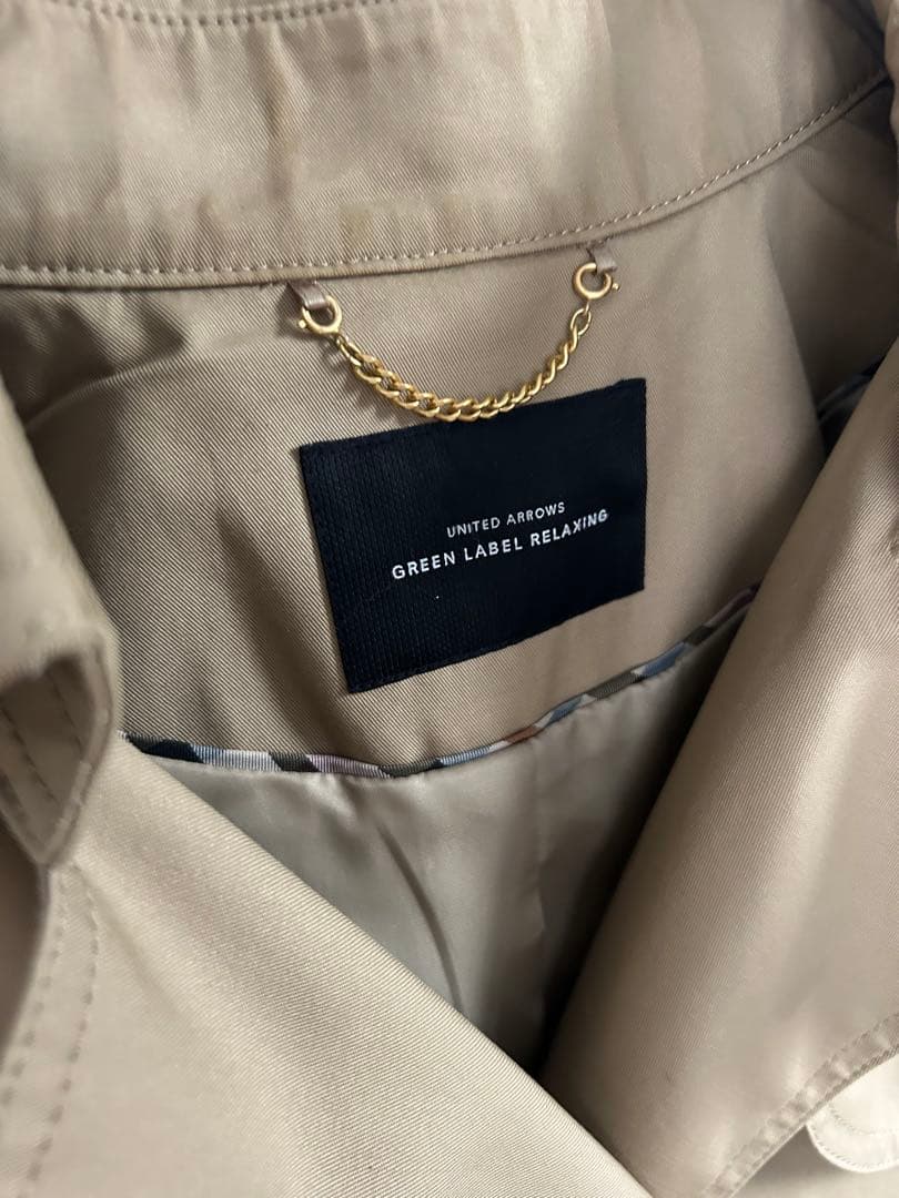 green label relaxing KCぺルビアンLONG トレンチコート